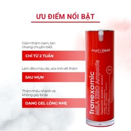 Thumbnail Siêu Tinh Chất Giảm Thâm Nám Chuyên Biệt Angel's Liquid Tranexamic Mela Zero Ampoule 30ml (ĐỎ) 2