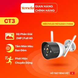 Thumbnail Camera WiFi Ngoài Trời Tenda CT3/ CT6 Độ Phân Giải Full HD 1080P/2MP/3MP/2K Đàm Thoại 2 Chiều 2