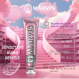 Thumbnail Kem Đánh Răng MARVIS Sensitive Gums Mint 75ML - Marvis 2