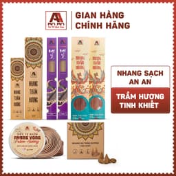 Thumbnail Nhang Trầm Hương An An Loại Cao Cấp 30cm, 40cm, nhang thơm tự nhiên giúp thư giãn, an toàn cho gia đình 2