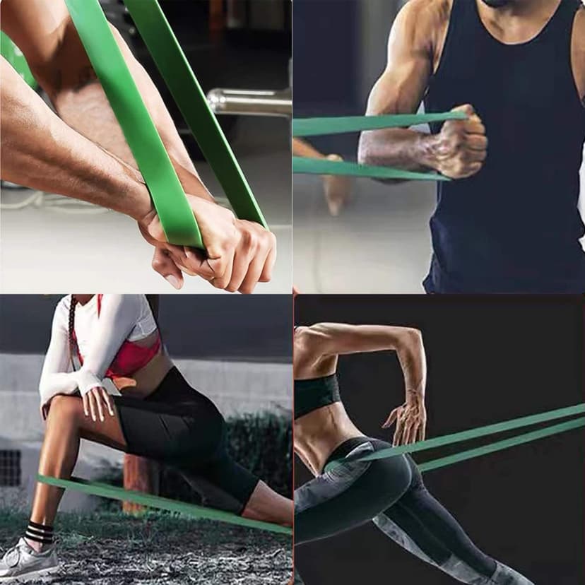 Ảnh Dây Kháng Lực Toàn Thân Power Band Đa Năng, Dây Đàn Hồi Cao Su Tự Nhiên Hỗ Trợ Tập Thể Thao, Lên Xà, Gym AL3602 Aolikes 4