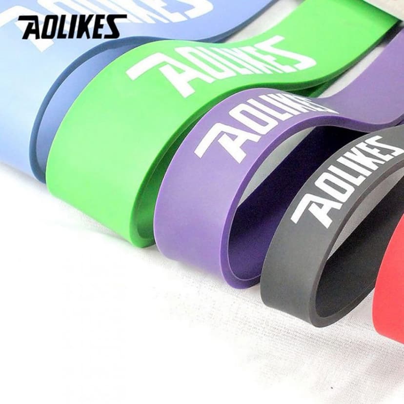Ảnh Dây Kháng Lực Toàn Thân Power Band Đa Năng, Dây Đàn Hồi Cao Su Tự Nhiên Hỗ Trợ Tập Thể Thao, Lên Xà, Gym AL3602 Aolikes 2