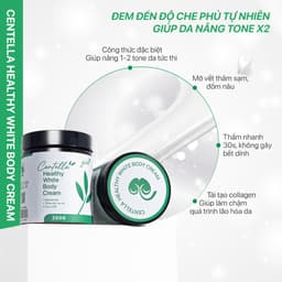 Thumbnail 2 Kem Body Rau Má (Size Vừa) Dưỡng Trắng Toàn Thân, Cấp Ẩm Sâu, Thẩm Thấu Nhanh, Không Nhờn Rít GUO 4
