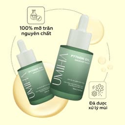 Thumbnail Combo triệt lông UMIHA - Thay cho Máy triệt lông khi kết hợp Mỡ trăn triệt lông với Kem tẩy lông, Sáp Wax lông 3