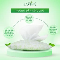 Thumbnail Combo 10 gói Khăn ướt vệ sinh vùng kín LAVIMA Protect 4.0 giúp vùng kín sạch sẽ, khô thoáng 1