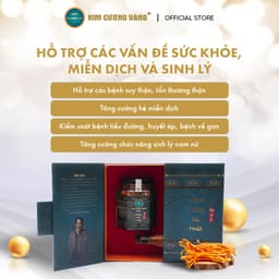 Thumbnail Combo Đông Trùng Hạ Thảo Thượng Phẩm Kim Cương Vàng Hỗ Trợ Đề Kháng Chống Suy Nhược Chính Hãng 2 Lọ x 15gram 4