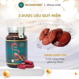 Thumbnail Viên Uống Đông Trùng Linh Chi Nhung Hươu Kim Cương Vàng - Tăng Cường Đề Kháng, Bồi Bổ Cơ Thể 60 viên 4