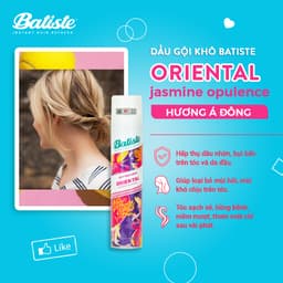 Thumbnail Dầu Gội Khô Batiste Hương Hoa Á Đông Sang Trọng Quý Phái - Batiste Dry Shampoo Pretty & Opulent Oriental 200ml 3