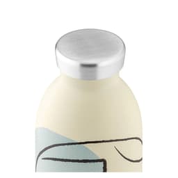 Thumbnail Bình giữ nhiệt chân không 24Bottles Clima họa tiết White Calypso chất liệu thép không gỉ 3