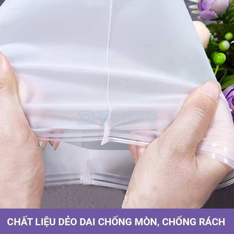 Ảnh Túi zip đựng quần áo du lịch đựng mỹ phẩm tất vớ, túi bảo quản đồ cất vali túi xách TZ 4