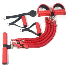 Thumbnail Bộ dây đàn hồi kháng lực 10 món tập bụng , tập ngực tại nhà đa năng Cleacco Boro Sport 3