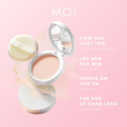 Thumbnail Bộ đôi trang điểm MOI Phấn nước tự nhiên căng bóng Iconic Perfection Cushion và Phấn phủ kiềm đầu Baby Skin Powder 4