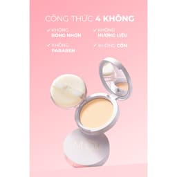 Thumbnail Phấn phủ dang nén mỏng nhẹ kiềm dầu MOI Baby Skin Powder 10g 4