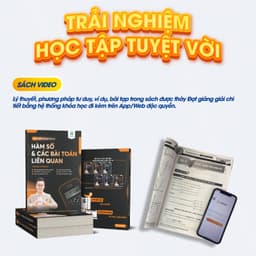 Thumbnail Sách Đạt Điểm Tối Đa Từ A Đến Z Hàm Số Và Các Bài Toán Liên Quan 2024 biên soạn bởi thầy Nguyễn Tiến Đạt 1