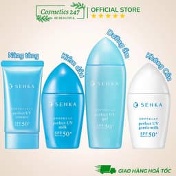 Thumbnail Kem Chống Nắng Senka Perfect UV Dạng Sữa 40ML & Gel 80ML & Essence 50G 1