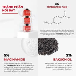 Thumbnail Bộ Sản Phẩm Toner - Serum - Kem Dưỡng Giảm Thâm Nám Chuyên Biệt Angel's Liquid Tranexamic Acid Mela Zero 4