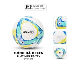 Thumbnail Bóng Đá DELTA CAMPO 5M Size 5 May Máy FIFA Basic Da TPU Sân 7 11 Cỏ Nhân Tạo Từ 12 Tuổi DELTACA01 4