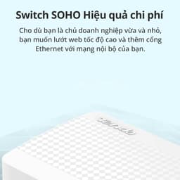 Thumbnail Bộ Chia Mạng Switch Để Bàn Tenda S105 5 Cổng 10/100Mbps - Hàng Chính Hãng 3
