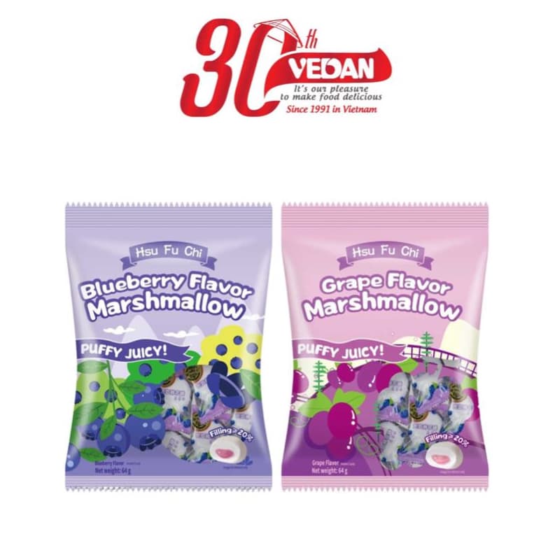 Ảnh Kẹo Xốp MARSHMALLOW HSU FU CHI 1