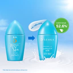 Thumbnail Kem Chống Nắng Senka Perfect UV Dạng Sữa 40ML & Gel 80ML & Essence 50G 4