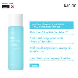 Thumbnail Nước hoa hồng cấp ẩm Nacific Hyal Booster Toner 150ml 1