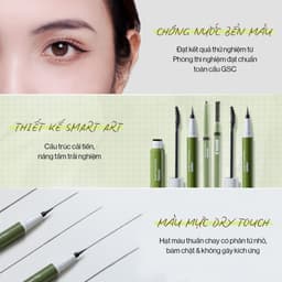 Thumbnail Bộ 3 Trang Điểm Mắt Glamrr Q Chống Nước Thuần Chay (Mascara, Eyeliner, Eye Brow) 4