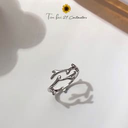 Thumbnail Nhẫn bạc Oliu Nhẫn bạc Tiệm bạc 21Centimeters 2