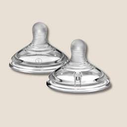 Thumbnail Núm Ty Silicon Siêu Mềm Tự Nhiên Cho Bé Tommee Tippee Natural Start Slow Flow 0-3 Tháng (Vỉ đôi, tách lẻ) 3
