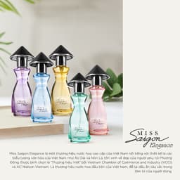 Thumbnail Nước hoa nữ Miss Saigon Elegance N9 - Hộp xanh dương EDP 15ml 3