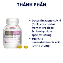 Thumbnail DHA Bầu Bioisland 60 viên phát triển trí não thai nhi, bé thông minh khỏe mạnh, hỗ trợ sáng mắt 4
