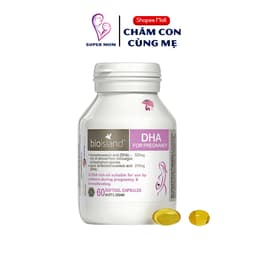 Thumbnail DHA Bầu Bioisland 60 viên phát triển trí não thai nhi, bé thông minh khỏe mạnh, hỗ trợ sáng mắt 1