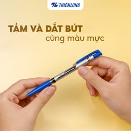 Thumbnail Combo 5/10/20 Bút bi Thiên Long FO-024 ngòi 0.7mm mực xanh/đỏ/đen hệ dầu, đạt tiêu chuẩn an toàn Châu Âu 2
