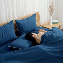 Thumbnail Bộ ga giường Hàn Quốc K-Bedding by Everon KMS chất vải Microfiber (không bao gồm chăn) 2