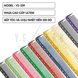 Thumbnail Combo lược cắt tóc YS-339 và lược kê tông YS-S282 hàng chính hãng YS PARK nhập khẩu Nhật Bản 2