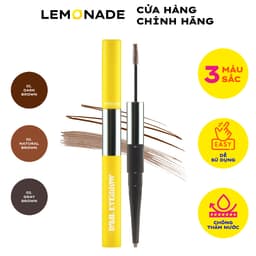 Thumbnail Chì kẻ mày 2 đầu LEMONADE Dual Eyebrow 2.75g 1