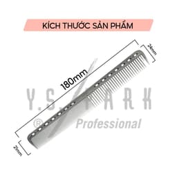 Thumbnail Combo lược cắt tóc YS-339PC và Kẹp làm tóc CLIPS hàng chính hãng YS PARK nhập khẩu Nhật Bản 2