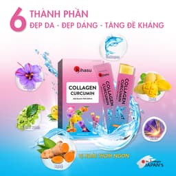 Thumbnail Thạch collagen nghệ vàng Kihasu Booster với Nhụy hoa Nghệ Tây Đẹp Dáng, Sáng Da, Tăng Đề Kháng, Làm Chậm Lão Hóa 2
