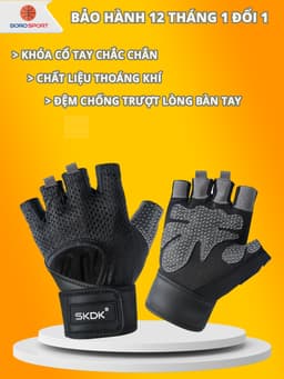 Thumbnail Găng Tay Tập Gym Chính Hãng Cleacco – Boro Sport | Mẫu Mới 2025 | Chống Trượt – Quấn Cổ Tay – Thoáng Khí – Êm Tay 1