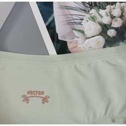 Thumbnail Quần lót nữ cotton Vicci cao cấp kháng khuẩn khử mùi thông hơi thoáng khí đường viền mỏng QV.31 3