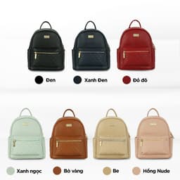 Thumbnail Balo Nữ Thời Trang Cao Cấp IDIGO FBP2-4322, Balo Da Công Sở Chần Trám, Balo Đi Chơi Dạo Phố Đẹp 4