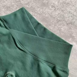 Thumbnail Quần short đùi nữ tập gym yoga cạp chéo lưng V co giãn thấm hút mồ hôi GP116 4