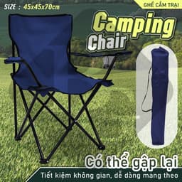 Thumbnail BG - Ghế cắm trại gấp di động CC4545 với giá đỡ cốc tựa tay cho chuyến du lịch trên ngoài trời 1