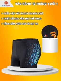 Thumbnail Quần bơi nam Cleacco diamond chất liệu polyester spandex BORO SPORT 1
