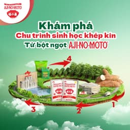 Thumbnail Bột Ngọt AJI-NO-MOTO® Hạt Lớn 1.8kg/Gói 3