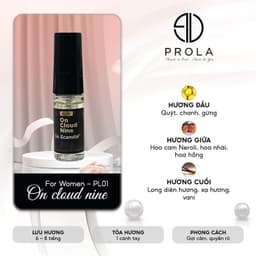 Thumbnail Nước Hoa Chính Hãng Prola Mini Nam Nữ Thơm Lâu nhẹ Nhàng Cuốn Hút 3ml - 21 Mùi Hương Ngẫu Nhiên 2