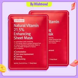 Thumbnail 2 Mặt nạ dưỡng trắng da BY WISHTREND NATURAL VITAMIN 21.5% ENHANCING SHEET MASK 23ml 1