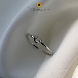 Thumbnail Nhẫn bạc Hearty Nhẫn bạc Tiệm bạc 21Centimeters 1