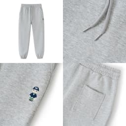 Thumbnail Quần nỉ bo gấu Unisex NOAM Teeny Homie Form rộng - Màu đen/ trắng/ be/ xám/ xanh than/ be đậm 4