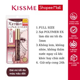 Thumbnail Mascara Nâng Cong Dài Mi Kissme Heroine Make Volume Up Mascara Super Waterproof 6g 3