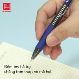 Thumbnail Bút Semi Gel 0.7mm nét viết êm trơn, nét mực liên tục, Hồng Hà (2600) 3